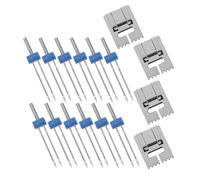 VILLFUL 4 Ensembles Set de Accessoires Pour Machine à Coudre avec Double Aiguille et Pied Presseur à Ourlet pour Couture Précise et Compatible Machines Domestiques