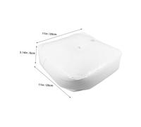 VILLFUL 4 Pièces Balloon Arch Weights Square Foldable Water Bags For Balloon Base Stand Reusable Stable Water Fillable Bags For Wedding Birthday Party Decorations