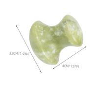 VILLFUL 4 Pièces Jade Mushroom Guasha Set Facial Massage Tools For Skin Care Portable Spa Relaxation And Kit