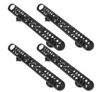 VILLFUL 4 Pièces Lot de Protections Transparentes pour Chauffage Aquarium Housse Isolante Amovible Plastique Protège-Poissons pour Tiges Chauffantes Jusqu Diamètre