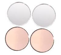 VILLFUL 4 pièces Palette de Mélange pour Nail Art Miroir Surface Rose Doré et Argenté Planches Exposition Ongles Décoratives et Professionnelles Palette de Couleur pour Faux Ongles et