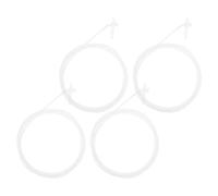 VILLFUL 4 Pièces Rallonge Tube Mousse Expansive Compatible Spray Mousse Bricolage Embout Allongé pour Rénovation Maison Portes et Fenêtres Installation Facile Remplissage Précis des