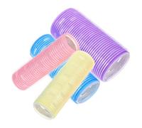 VILLFUL 4 pièces Self Grip Hair Rollers Set Large Curlers For Women And Quick Styling Without Clips Suitable For All Hair Types