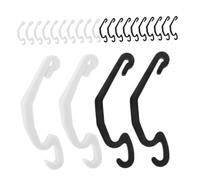 VILLFUL 40 Pièces Clips de Serrure pour Cage à Animaux Connecteurs Plastique pour Cages de Poulets et Hamsters Fixation Facile et Rapide pour Assemblage DIY