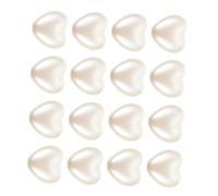 VILLFUL 400 Pièces Charms Imitation Abs Embellissements Plat pour Bijoux DIY Décorations Saint Valentin Bracelets Artisanaux Accessoires de Création