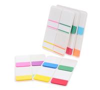 VILLFUL 400 Pièces Onglets Autocollants Colorés Réinscriptibles pour Organisation de Documents Marque-pages Adhésifs Répositionnables Sans Résidu pour Classement et Prise de Notes