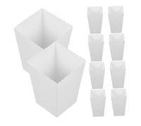 VILLFUL 48 pièces Boîtes Popcorn Minimalistes Conteneurs Snack Portables pour Frites Burgers Soirée Cinéma Anniversaire Facile et Élégant