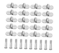 VILLFUL 5 Ensembles Eyeglass Repair Parts Metal Hinges Replacement For Eyewear Frame Joint For Sunglasses DIY Home Travel