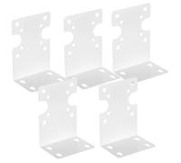 VILLFUL 5 Pièces Accessoires Pour Purificateur D'eau Monture Murale De Supports De Logements Pour Filtre à Eau Rack De Boîtier à Rack De Support De Blanche