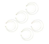 VILLFUL 5 Pièces Bandeau Couronne de Déesse Métal Accessoire Vintage à Trois Couches Confortable et Sécurisé pour Mariages Fêtes Déguisées et Loisirs Créatifs