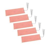 VILLFUL 5 Pièces Bookmarks Kit For Adults And Blank Cardstock Diy Bookmarks With Tassels Creative Chinese Style Craft For Classroom Projects And Gift Tags