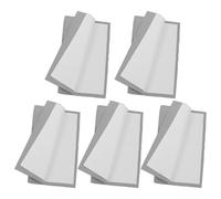 VILLFUL 5 Pièces Chiffons de Polissage pour Bijoux Grand Format Couches Chiffons Nettoyants pour Argent et Métal Lingettes Antioxydantes pour Montres Monnaie