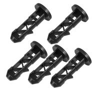 VILLFUL 5 pièces Lot de Goupilles Plastique pour Verrouillage Couvercle Poubelle Axes Articulés Résistants Aux Intempéries Accessoires de Connexion pour Poubelles Extérieures Remplacement
