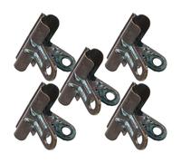 VILLFUL 5 Pièces Lot de Pinces Bulldog Vintage Fer pour Organisation Clips Polyvalents pour Photos Dessins et Documents Accessoires Pratiques pour Travaux Manuels et Bureau