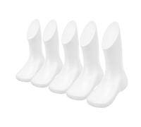 VILLFUL 5 pièces Mannequin Pied Garçon Fille Plastique Stable pour Présentation Chaussettes et Chaussures Garçon Fille Modèle Réaliste pour Boutique Retail