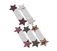 VILLFUL 5 pièces Pinces Cheveux Invisibles Étoiles Accessoires Coiffure Relevée pour Maintien Confortable Traces Barrette Cheveux Décorative pour Femmes