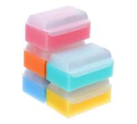 VILLFUL 5 Pièces Sponge Brushes For Sensory Development Early Tactile Training Bath Scalp Cleaning Soft Set For Newborns And