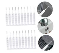 VILLFUL 50 pièces Brosse de Nettoyage Mini Multifonction pour Tête Port Téléphone Poils Spirale Anti-Obstruction pour Nettoyage Précis Interstices