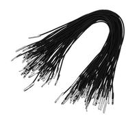 VILLFUL 50 Pièces Élastiques Barbelés Ronds Extensibles Polyester pour Couture Reliure Bricolage Fixation Chapeaux et Accessoires
