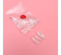 VILLFUL 500 pièces Faux Ongles Longs Transparente Capsules Complètes Abs Durables Faciles à Découper Vernir pour Salon et DIY Nail Art