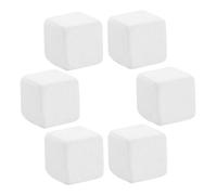 VILLFUL 6 pièces Calcium Cubes for Turtles and Reptiles for Terrarium and Aquarium Trace Elements Natural Calcium Stones