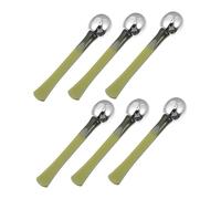 VILLFUL 6 pièces Eye Applicator Metal Rods For Eye Massage And Skin Care Washable Skin Care Supplies