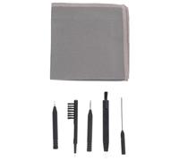 VILLFUL 6 pièces Kit de Nettoyage Aides Auditives avec Brosses Outils Pratiques pour Éliminer Cérumen Entretien Prothèse Auditive Accessoire de Nettoyage et Facile à Ranger