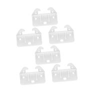 VILLFUL 6 Pièces Lot de Guides de Tiroir Plastique Crab Shape Accessoires de Remplacement pour Commode et Armoire Installation Facile et Design Élégant