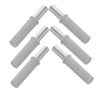 VILLFUL 6 Pièces Soft Close Damper Set For Trash Cans And Cabinets Hydraulic Oil Pressure Buffer Silent Slow Closing Mechanism Stainless Steel And Plastic Replacement