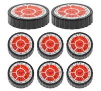 VILLFUL 8 Pièces Boutons de Minuterie pour Micro Ondes de Rechange Compatibles Interrupteurs pour Four Électrique Installation Facile Design Compact et Polyvalent