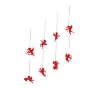 VILLFUL 8 pièces Décorations Suspendues Cupid pour Saint Valentin pour Mariage et Fiançailles Décorations et Polyvalentes pour Événements et Intérieurs
