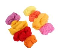 VILLFUL 8 Pièces Kit de Laine à Feutrer à Aiguille pour DIY Matériel de Feutrage Créatif pour Sculptures Jouets et Décorations Artisanales