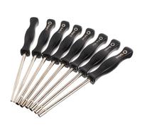 VILLFUL 8 Pièces Kit Tournevis Réglage Carburateur Robuste Outil Professionnel Ajustement Précis Moteur Ensemble Pratique pour Réparation Carburetor