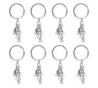 VILLFUL 8 porte-clés chevaux - Mini porte-clés pendentif cheval - Articles de fête sur le thème des animaux pour les invités et les amis