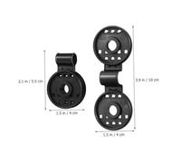 VILLFUL 80 Pièces Clips pour Toile Ombrage Plastique avec Œillet Fixation Réutilisable pour Filet Jardin Maintien Résistant Au Vent Installation Facile sans Outils Lot