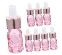 VILLFUL 8pièces Flacon Verre Avec Pipette Pour Huiles Essentielles Bouteilles De Voyage Multifonctionnelles Verre Transparent Pour Stockage Et Distribution Essences Et Mélanges