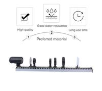 VILLFUL 9 pièces Équipement Expérimental Optique pour Enseignement Physique et Imagerie Scientifique Kit Pédagogique Démontable pour Classe