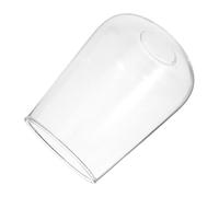 VILLFUL Abat-jour en Verre Cloche Transparent Ø4,5 Cm pour Douille E27, Cache-ampoule Remplacement Suspendre, Lampe de Table et Applique Murale, Vitre de Remplacement Abat-jour Lampadaire