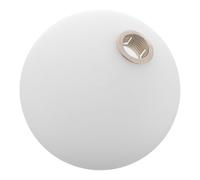 VILLFUL Abat-jour Verre Dépoli Sphérique Remplacement pour Lampe Vintage Globe Luminaire Décoratif pour Plafonnier et Applique Murale Accessoire Éclairage et Facile à Installer pour Salon