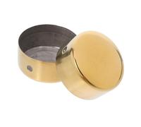 VILLFUL Accessoires Fixation Main Courante Acier Inoxydable 2 Pièces Embouts Plinthe Métalliques pour Garde-Corps Escalier Intérieur