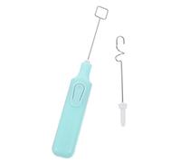 VILLFUL Agitateur de Couleur Électrique Portable Tête de Mélange Remplaçable et Base Stable, Mélangeur Rapide pour Pigments et Peintures en Pp et Métal pour Étudiants