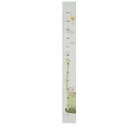 VILLFUL Autocollants pour chambre de bébé Giraffe Bear, tableau de croissance mural pour bébé, règle autocollante de mesure de hauteur, tissu, 1 pièce, décoration murale pour chambre