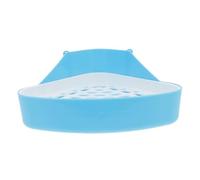 VILLFUL Bac à Litière pour Animaux De Compagnie Toilette Plastique pour Cobayes Hamsters Et Chinchillas Économise De Espace Durable Et Pratique Éduquer Vos Petits Animaux