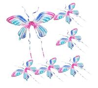 VILLFUL Ballon Aluminium Forme Gonflable Set pour Décoration Cosplay Fête Anniversaire Fête Foraine Couleur Aléatoire