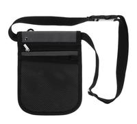 VILLFUL Banane Oxford Gris Sacoche de Rangement Portable pour Outils de Soins Bandoulière pour Personnel Infirmier et Aide-soignant Pochette Pratique pour Voyage et Travail