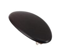 VILLFUL Barrette à Cheveux Française en Bois de Santal 10,5 Cm, Pince à Ressort Ovale Noire, Épingle Printanière Antidérapante pour Femmes, Accessoire Rétro Cheveux Épais, Style Cheongsam