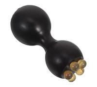 VILLFUL Bâtonnet de Massage Yeux en Bois de Santal Naturel Applicateur Contour des Yeux Extrémité Lotus Masseur Facial D’Acupression Compact et Portable pour Soin du Visage et