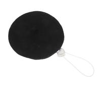 VILLFUL Beret pour Animaux de Compagnie Noir Chapeau Artiste Français pour Petits Chats et Chiens Accessoire de Noël Chaud et Confortable Maintien Sécurisé pour Promenades et Fêtes