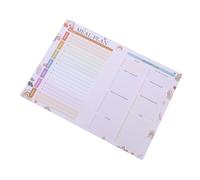 VILLFUL Bloc-notes Magnétique B5 18x25 Cm pour Planification Hebdomadaire des Repas et Liste de Courses Détachable, 52 Pages, Tableau Blanc Magnétique pour Réfrigérateur, Organiseur