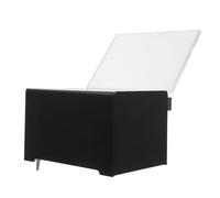 VILLFUL Boîte à Donation Verrouillable Acrylique Boîte de Vote Publique avec Ouverture pour Tickets et Commentaires Usage Bureau et Événement